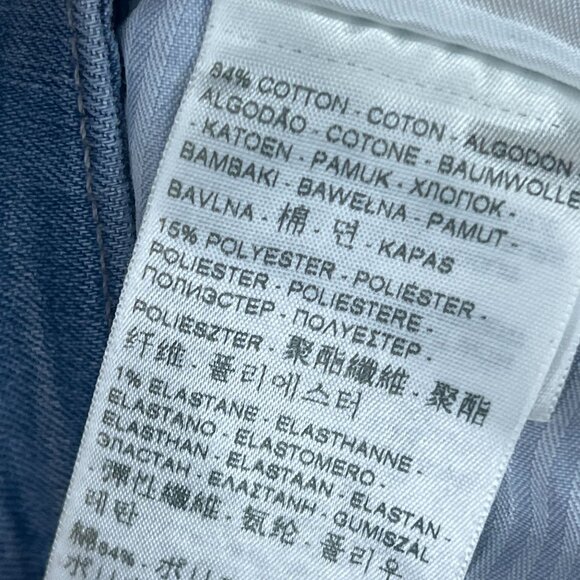 Levi's Women's High Rise Skinny Jeans Size 28 Light Wash Blue Denim Stretch - Picture 8 of 8